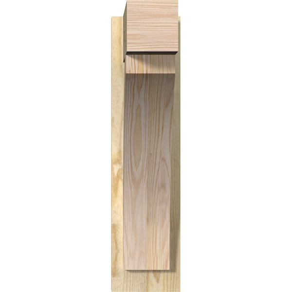 Thorton Block Rough Sawn Outlooker, Douglas Fir, 6W X 16D X 24H